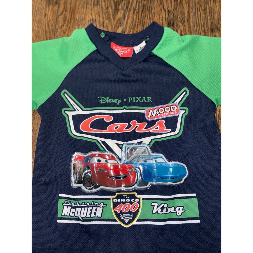 Vintage Y2K Disney cars Pixar shirt toddler size 5 - Picture 3 of 4